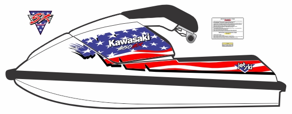 650 SX - 1991 Stars & Stripes